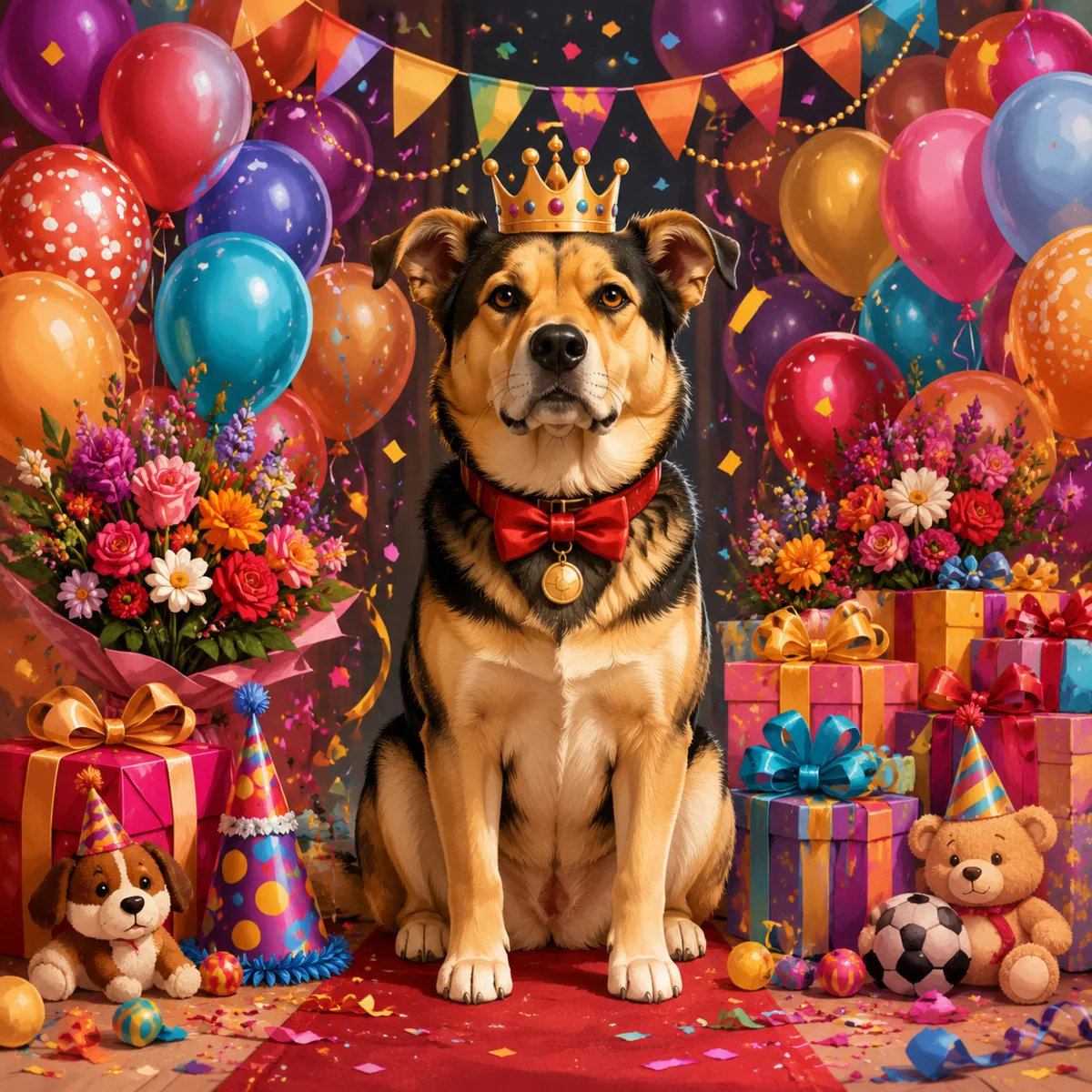 🐶 Сегодня день, когда собаке можно сказать все, за что ты ее любишь