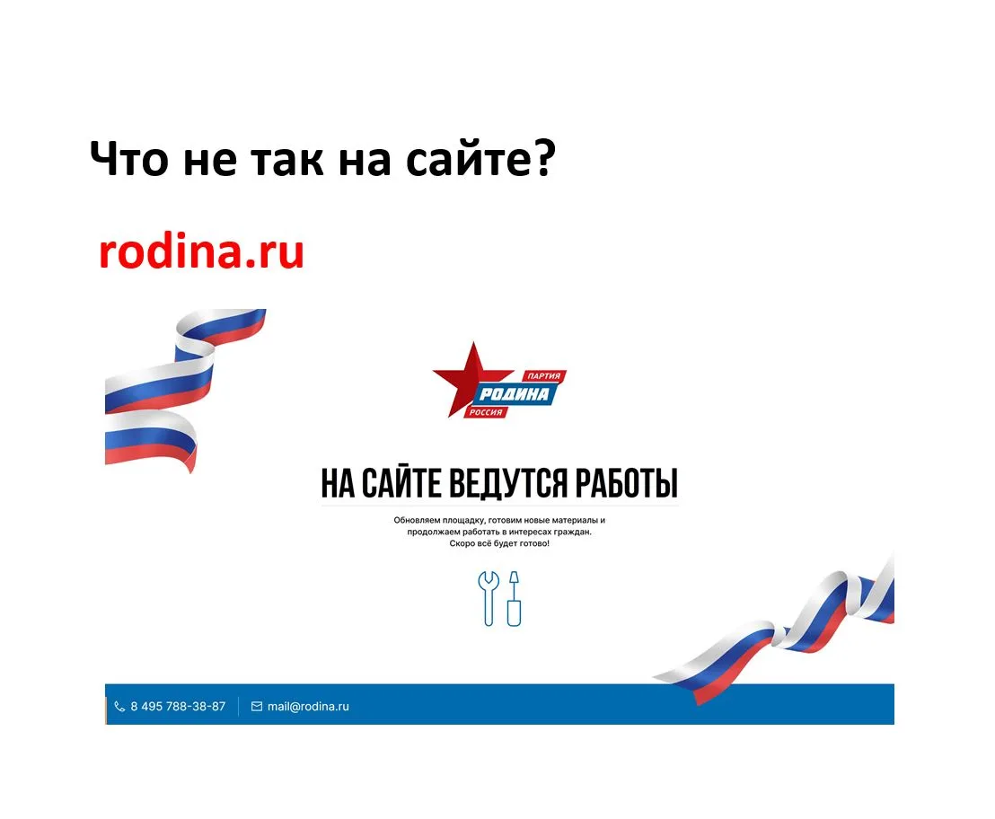 Как я понимаю, это сайт партии Родина.
