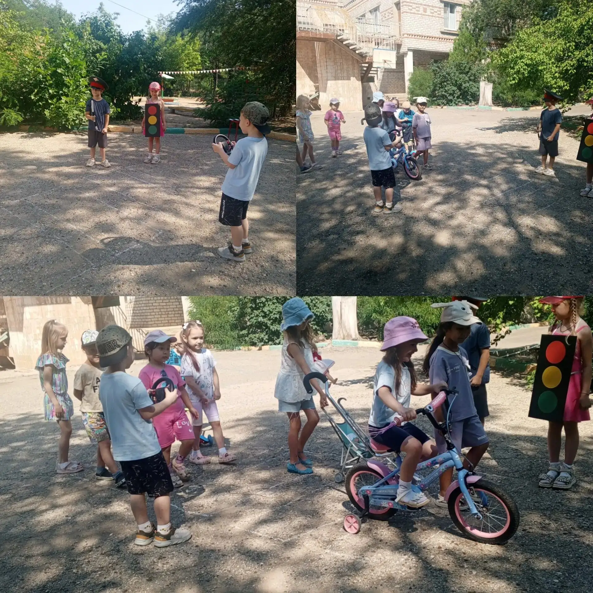 В день ГИБДД в группе 12 " Совята" провели уличный квест " Школа дорожных инспекторов".Ребята закреп