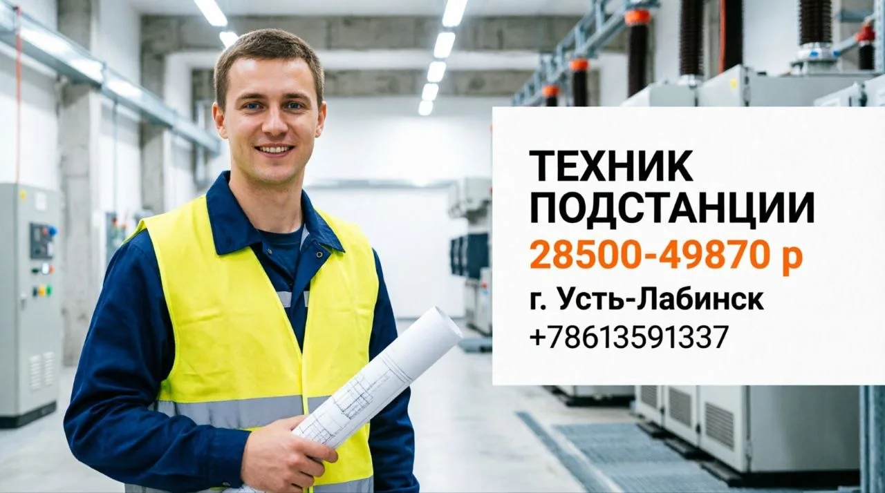 ТЕХНИК ПОДСТАНЦИИ | 28500-49870 р