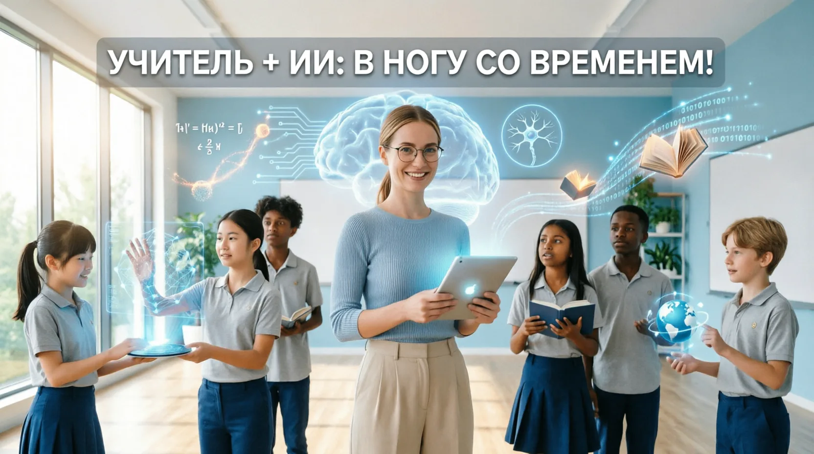 🤖✨ ИИ В ШКОЛЕ: МИНПРОСВЕЩЕНИЯ ЗАДАЁТ КУРС — И НАМ, УЧИТЕЛЯМ, ПОРА ДВИГАТЬСЯ ВМЕСТЕ С НИМ!