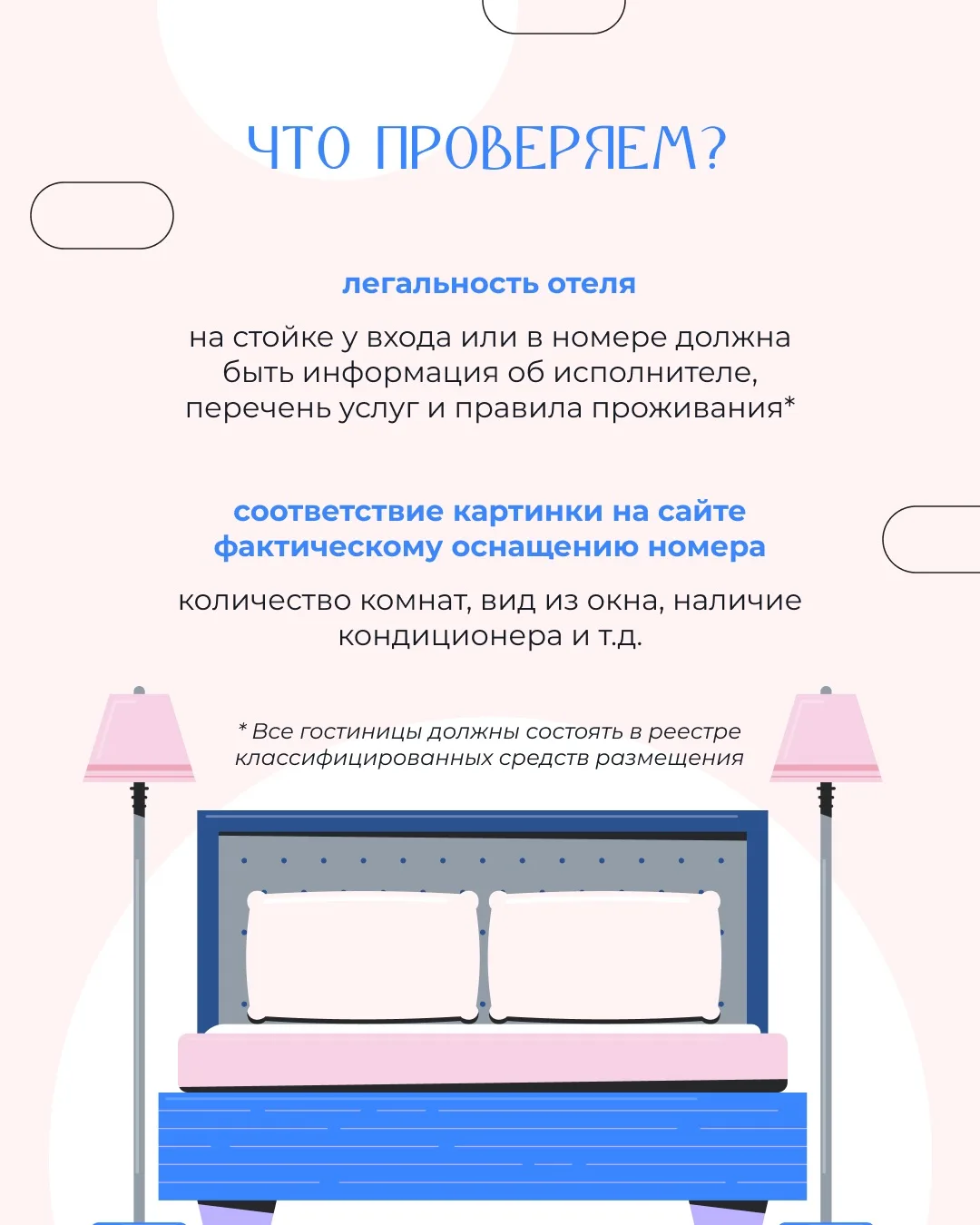 🏨 Заселяетесь в гостиницу? Проверьте всё заранее