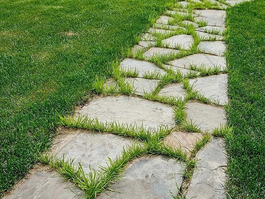 🌿 Сад начинается не с клумбы, а с дорожки.