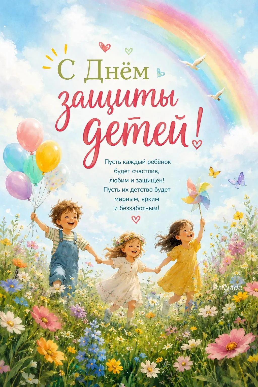 Первый день лета и самый добрый праздник в году! ☀️

Сегодня мы поздравляем всех девчонок и мальчише