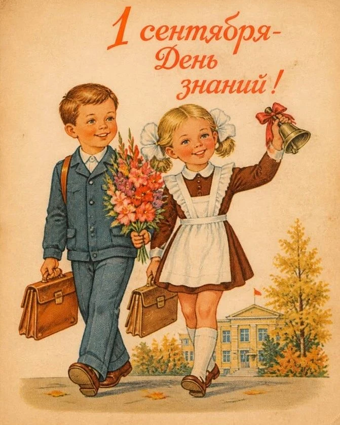 С Днем знаний, с новым учебным годом!