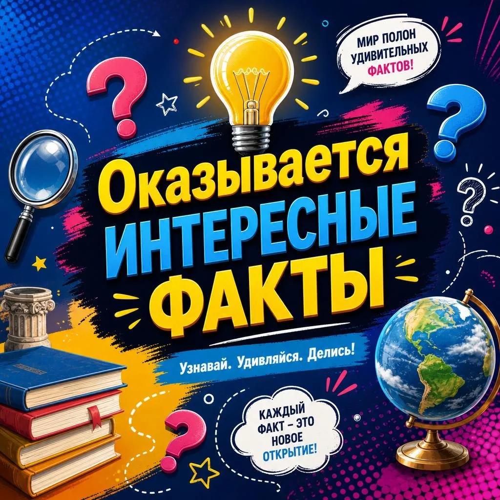 ✅ Наука, история, природа, психология и космос.