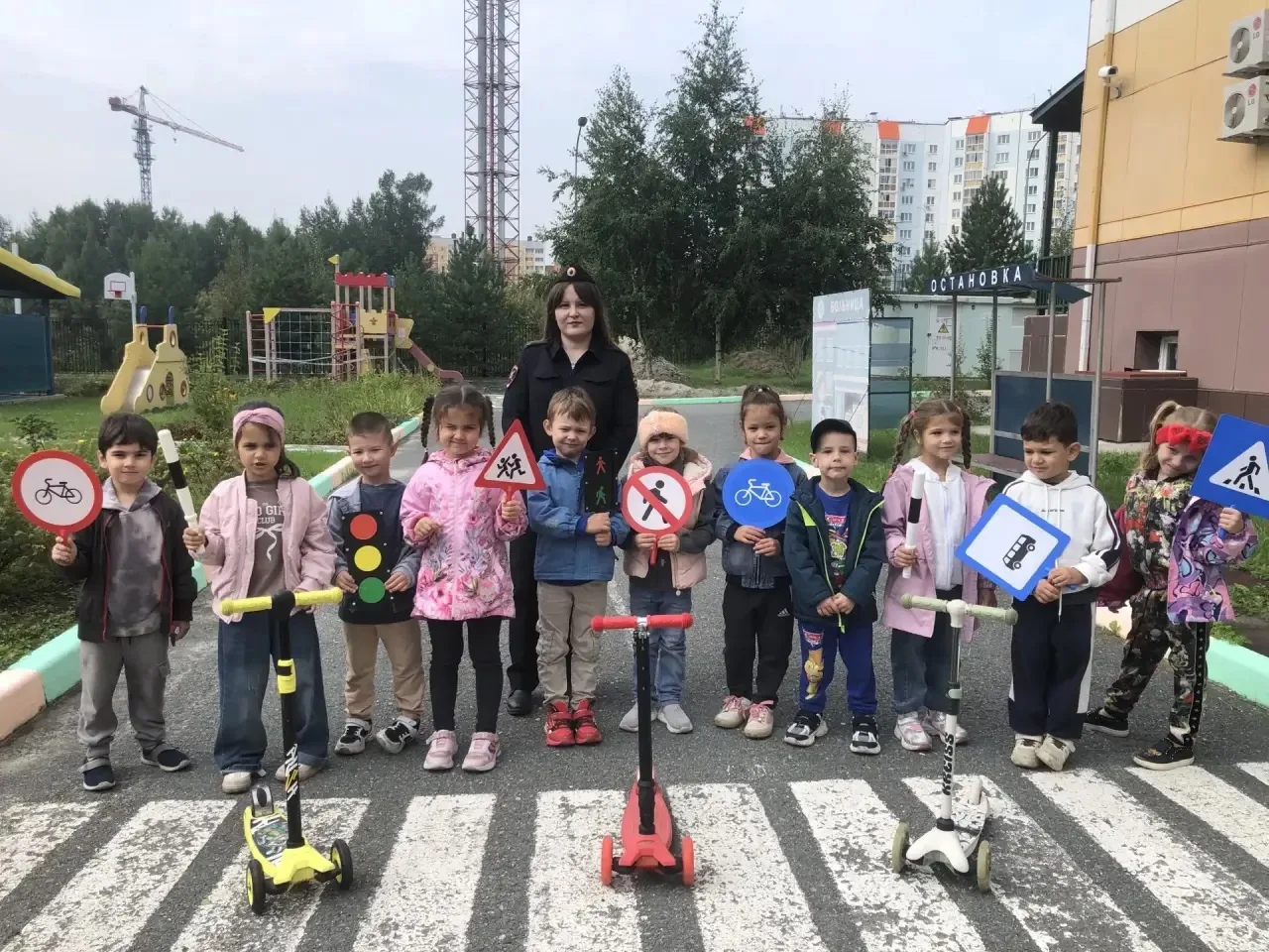 🚸 Важный урок безопасности в группе «Метелица»