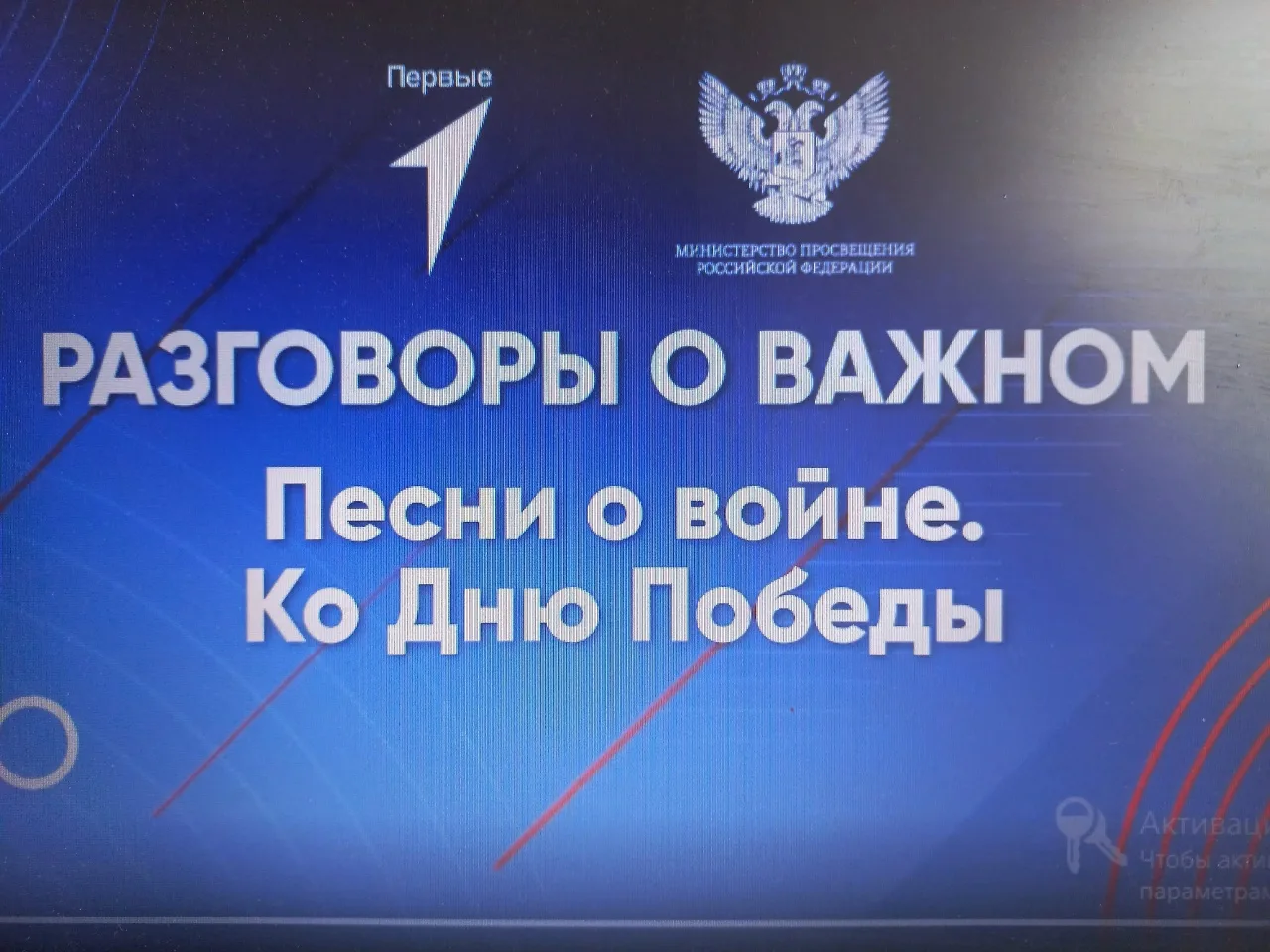 Сегодня, 4 мая, в нашей школе в классах с 1 по 11 прошли «Разговоры о важном» на тему «...