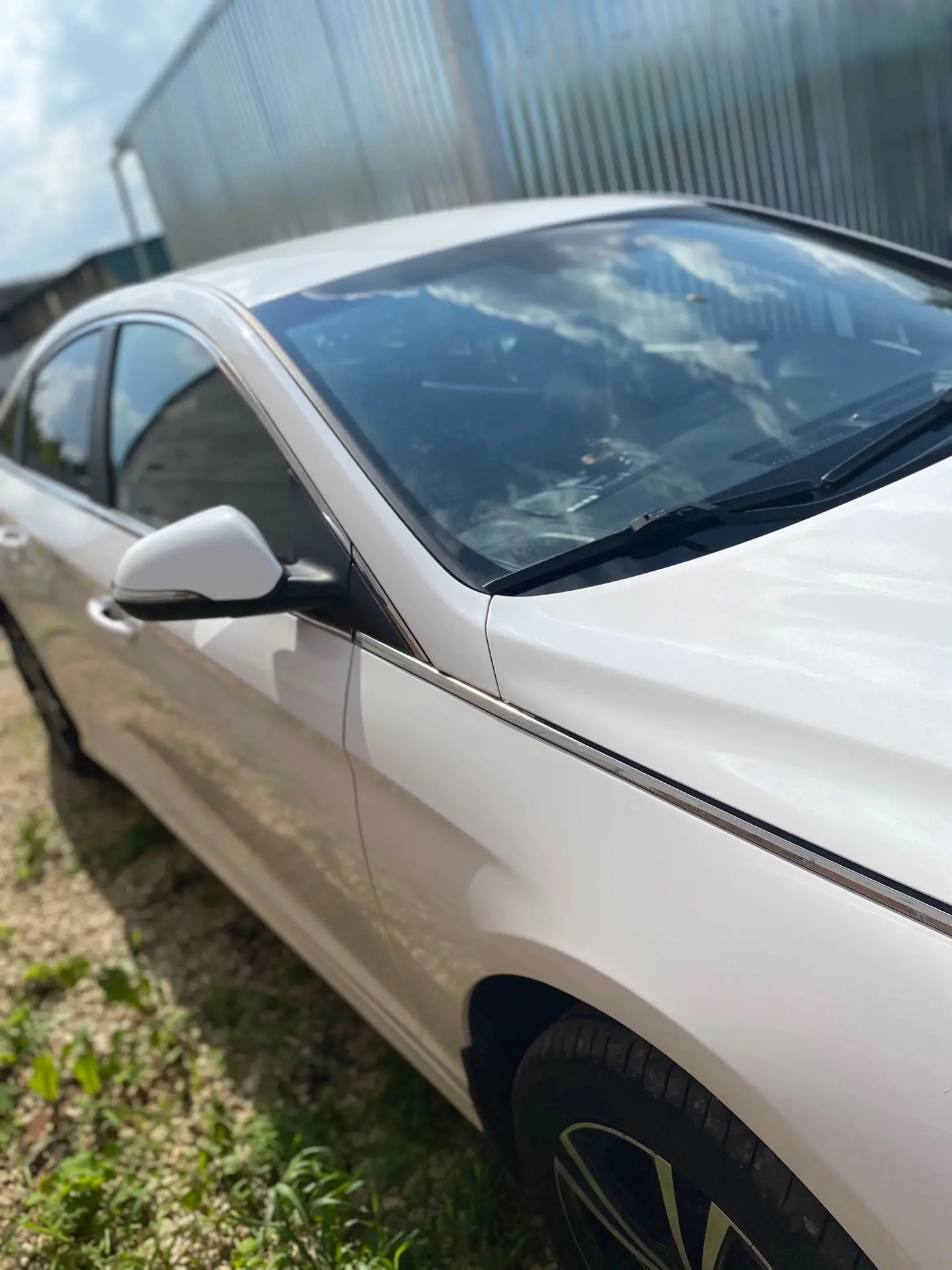 Hyundai Sonata 2019 года выпуска.