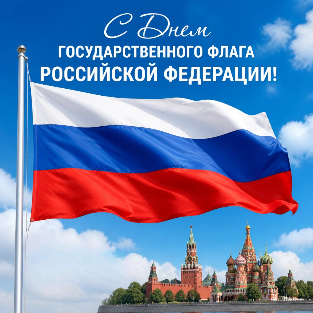 Доброе утро, земляки! С Днём Государственного флага Российской Федерации!