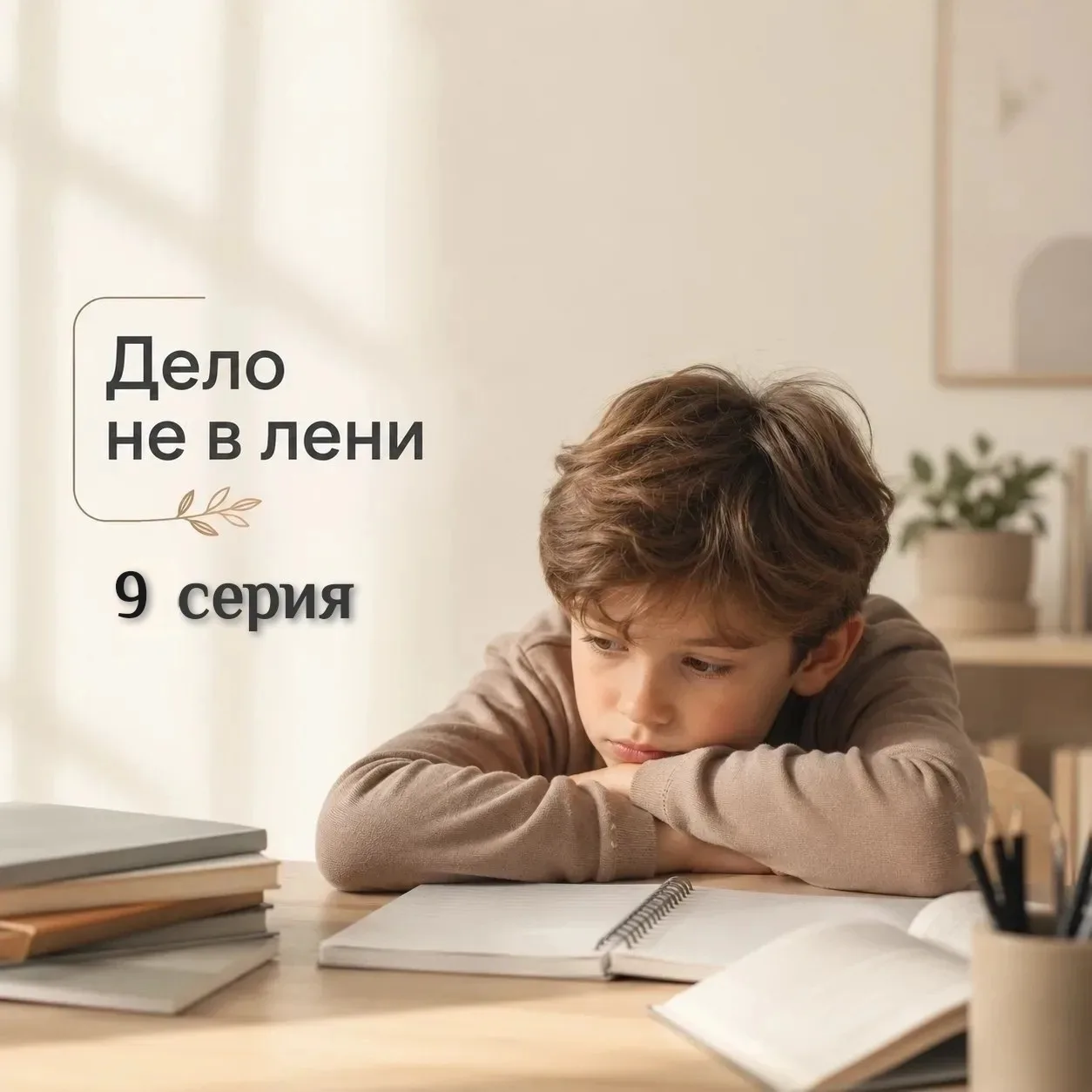 Сериал: "Дело не в лени"