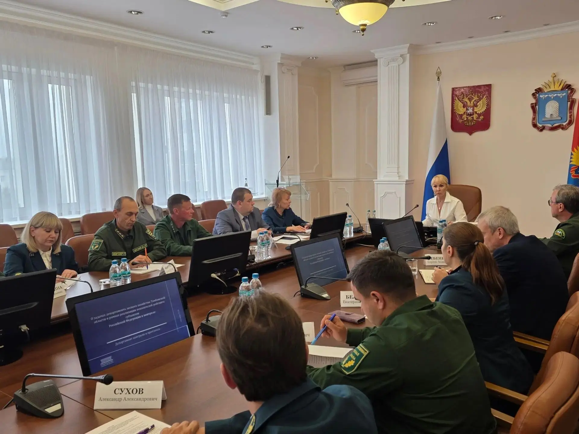 В Тамбовской области не выявлено нарушений правил пожарной безопасности в лесах.О работ...