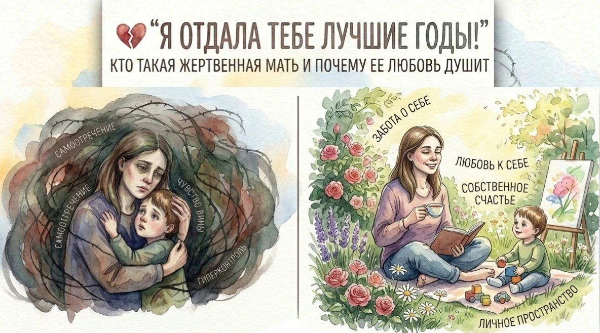 💔 «Я отдала тебе лучшие годы!»: кто такая жертвенная мать и почему ее любовь душит

В нашей культур