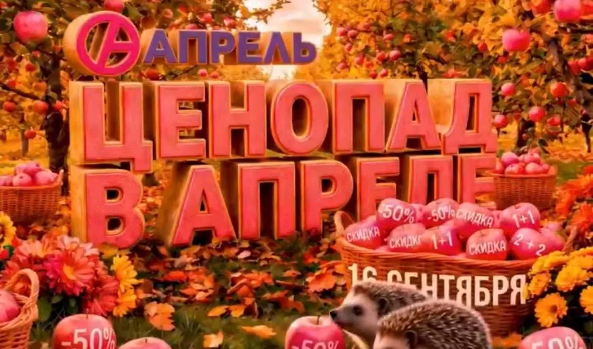 🍁 16 сентября в аптеке «Апрель» подарки каждому покупателю!