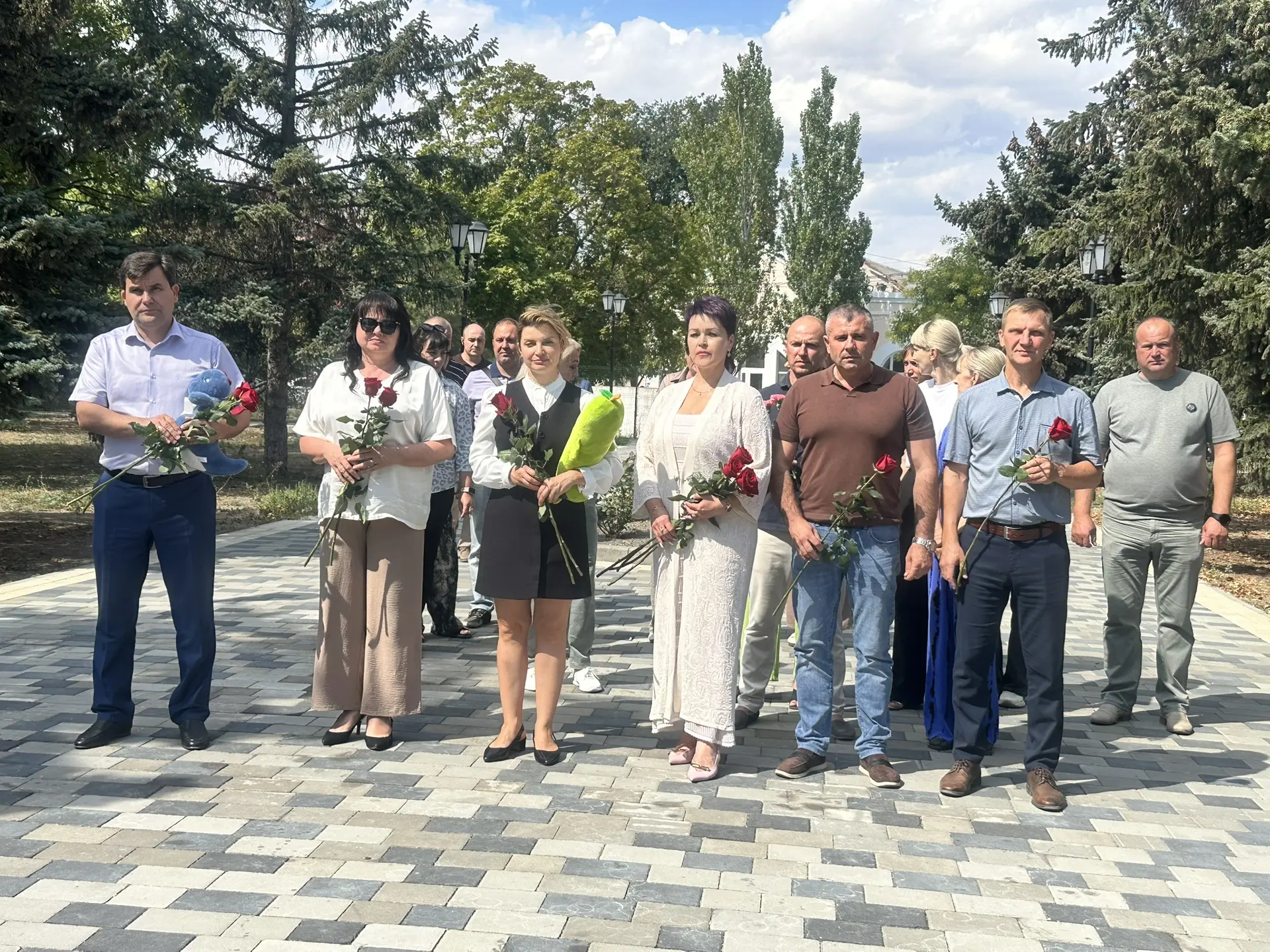 В День солидарности в борьбе с терроризмом, вместе с заместителем Председателя Правител...