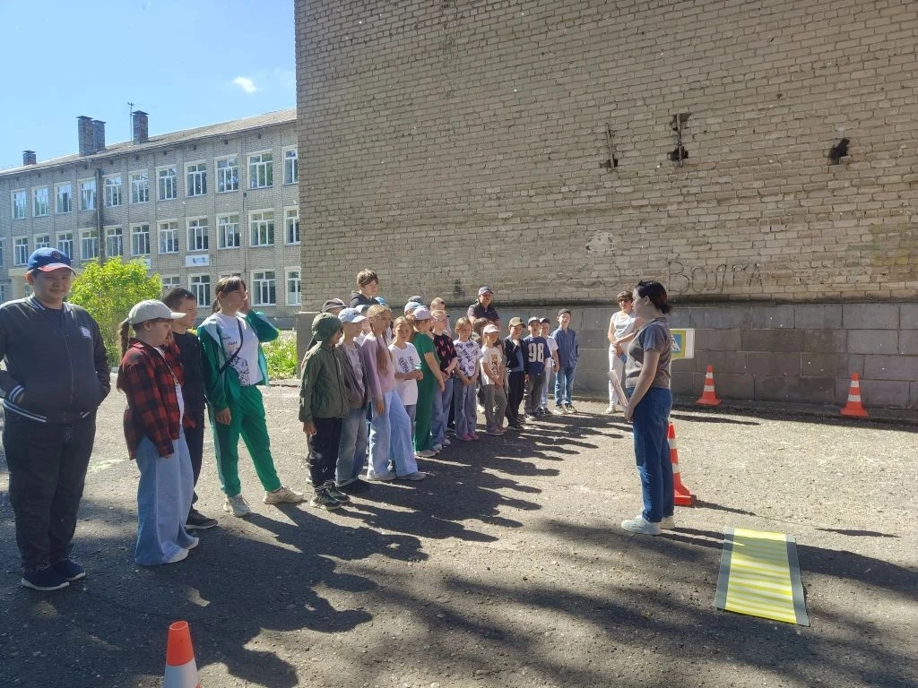 ✨04 июня сотрудники "Лаборатория безопасности" посетили пришкольный лагерь нашей школы, где педагоги