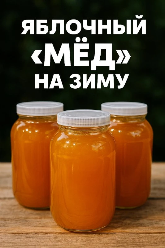 ЯБЛОЧНЫЙ "МЁД" НА ЗИМУ