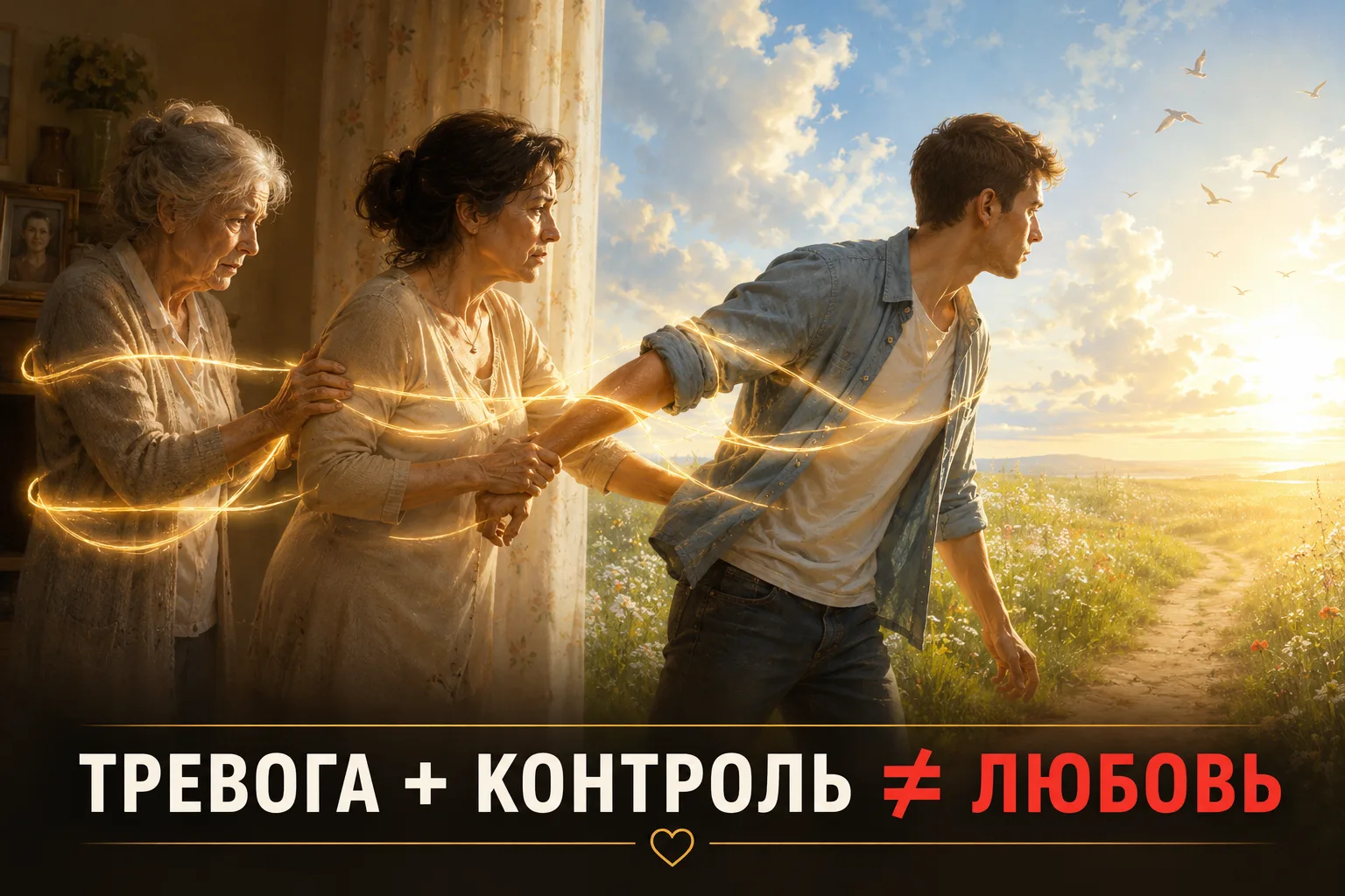 ТРЕВОГА И КОНТРОЛЬ — ЭТО НЕ ПРО ЛЮБОВЬ.

Я неоднократно писала статьи на эту тему и сейчас хочу загл