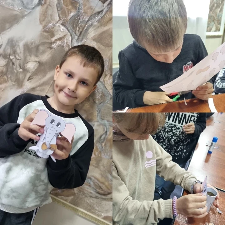Бумажное безумие в Доме культуры: юные мастера создали слона из втулки 🐘

В Доме культуры посёлка М