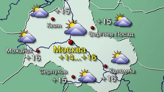 🌤 Погода в Москве 29 сентября