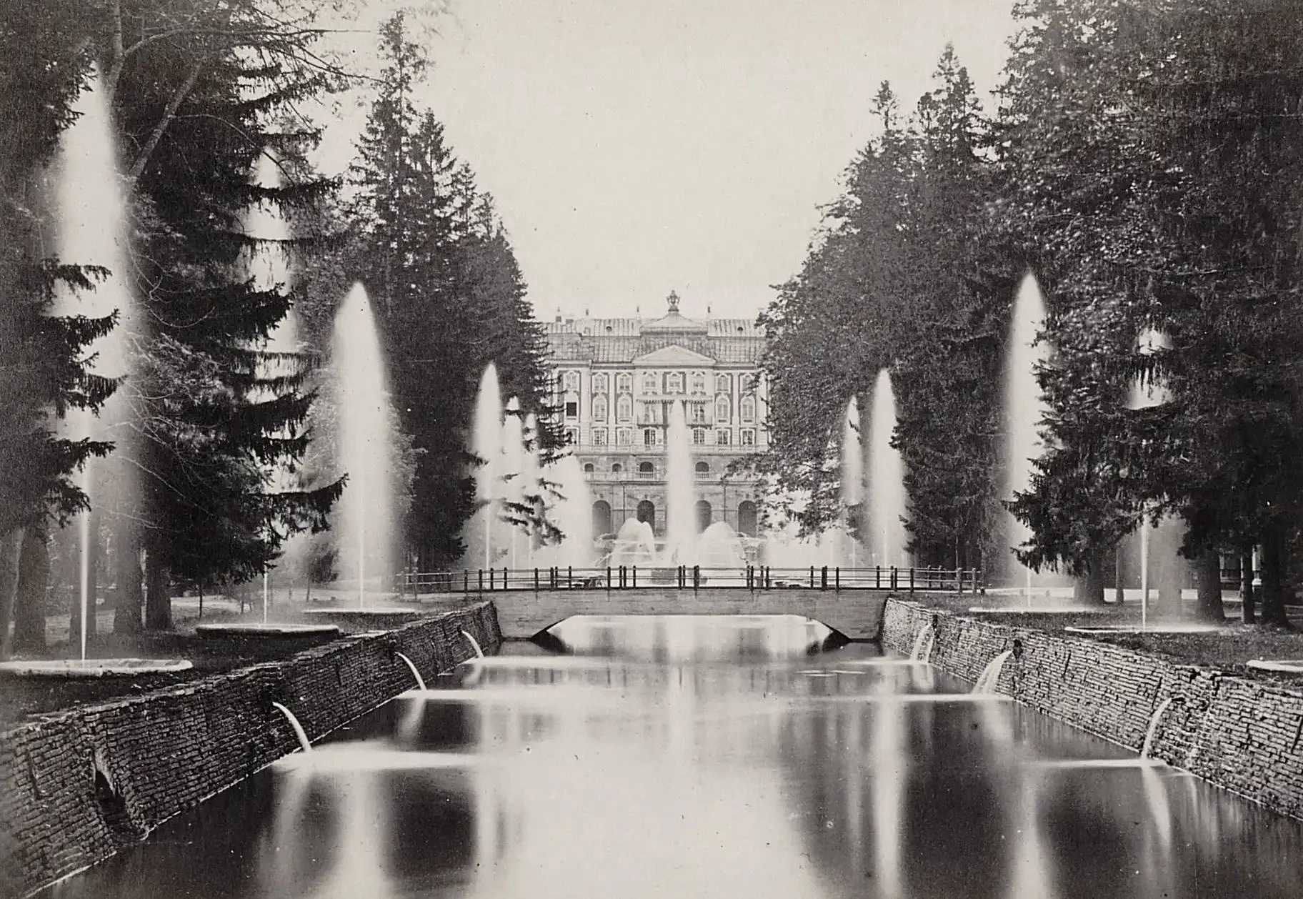 Нижний парк. Петергоф, 1865-1866 гг.