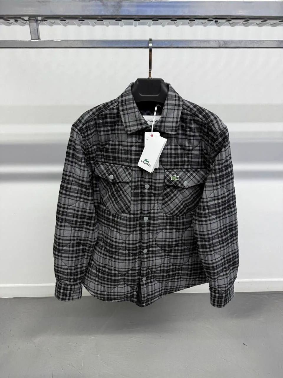 МУЖСКАЯ РУБАШКА-ВЕТРОВКА LACOSTE RELAXED FIT