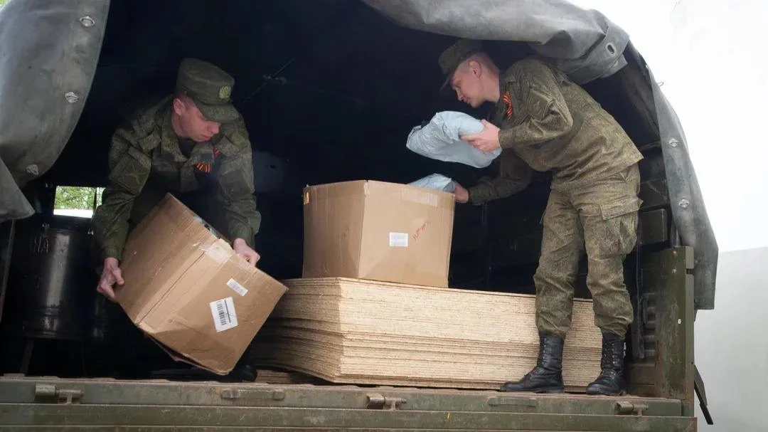 С начала года «Единая Россия» передала на фронт 1200 тонн груза  Только в апреле на фронт направили 