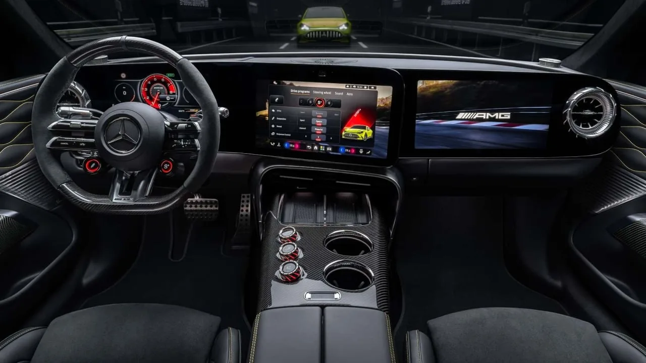 Mercedes показала электрический суперседан AMG GT 4-Door — это самый мощный авто в истории компании.