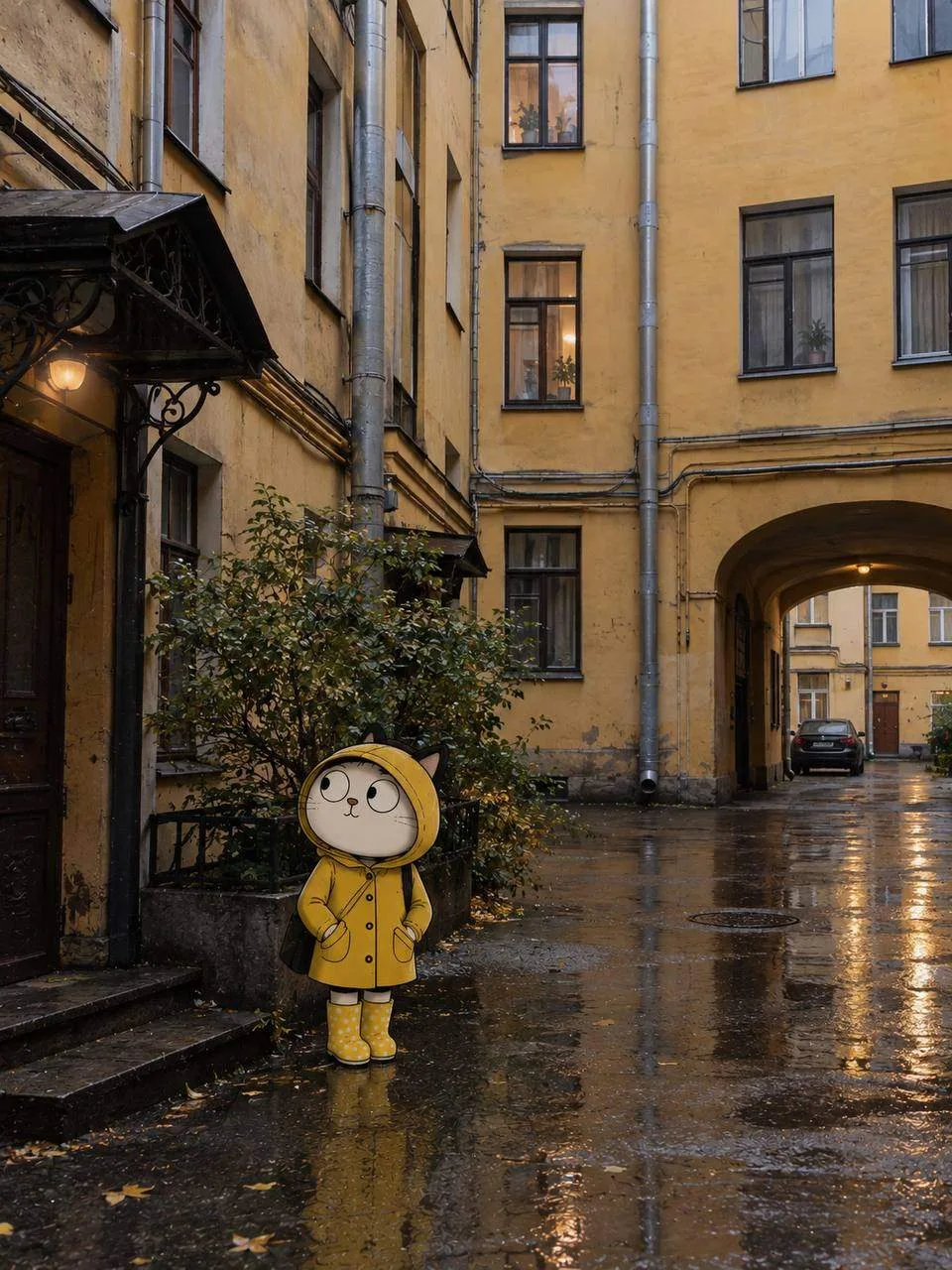 ☔️ Петербург возвращается к привычному состоянию