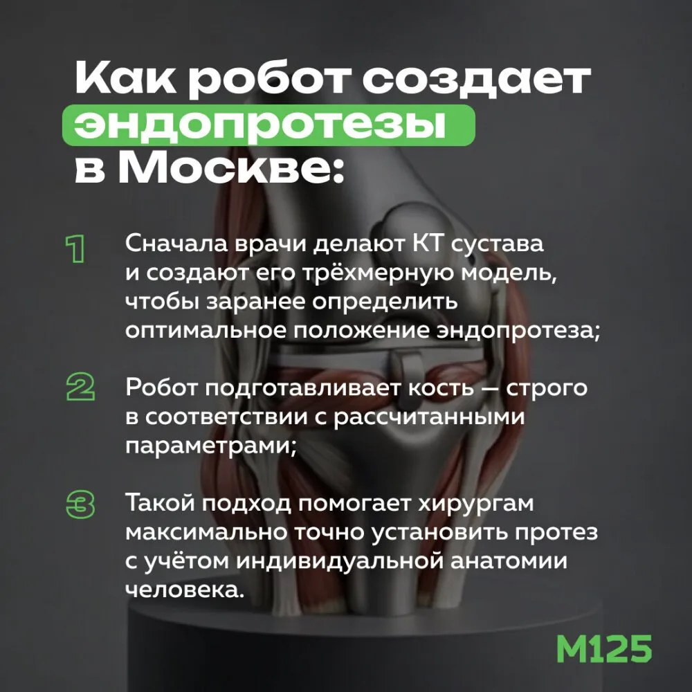 Московские врачи первыми в России провели эндопротезирование тазобедренного сустава с п...