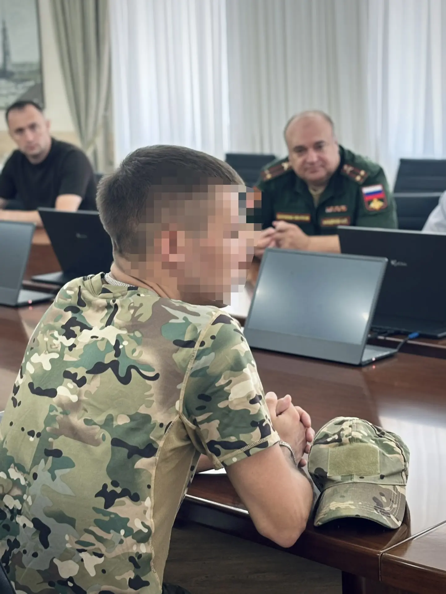Провели традиционный приём граждан. Сегодня за помощью к нам обратился участник специальной военной 