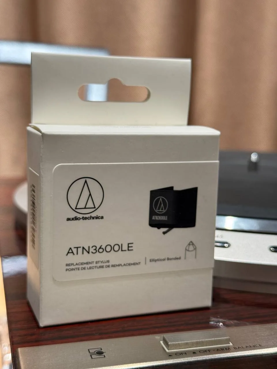 Audio-Technica ATN3600LE — эллиптическая игла для апгрейда проигрывателей начального ур...