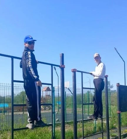 ☀️Заряд бодрости на весь день!☀️Сегодня состоялось занятие на спортивной площадке — и погода не подв