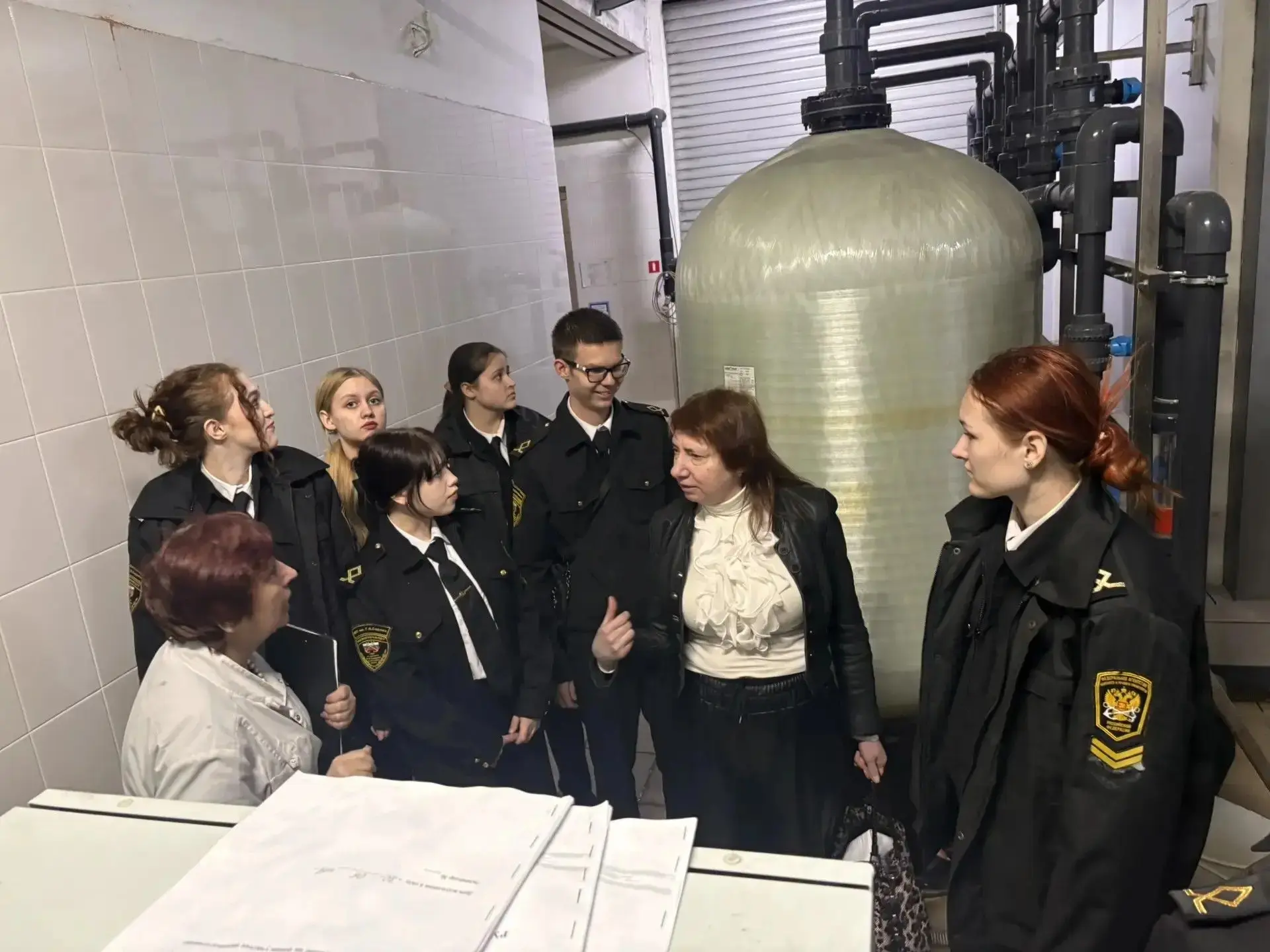Посещение производственного центра «Аква-Дон» В течение марта 2026 года студенты Транспортного колле