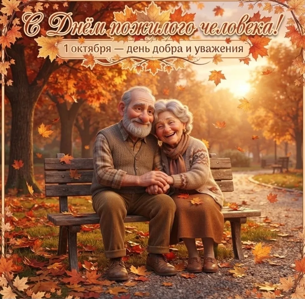 🍂 1 октября — День пожилого человека! 🍂