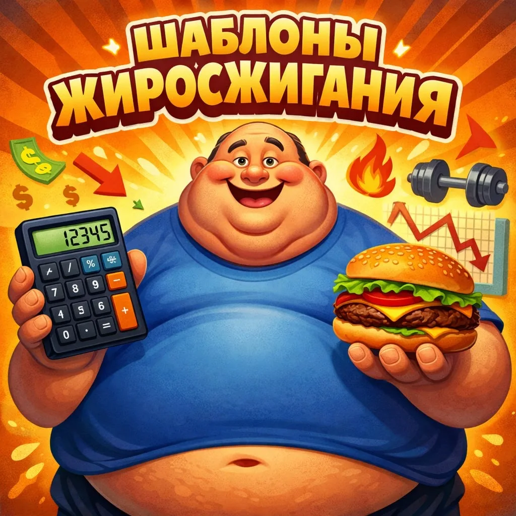 Шаблоны жиросжигания VS здравый смысл. Предыдущий пост о моём рационе питания вызвал большой интерес