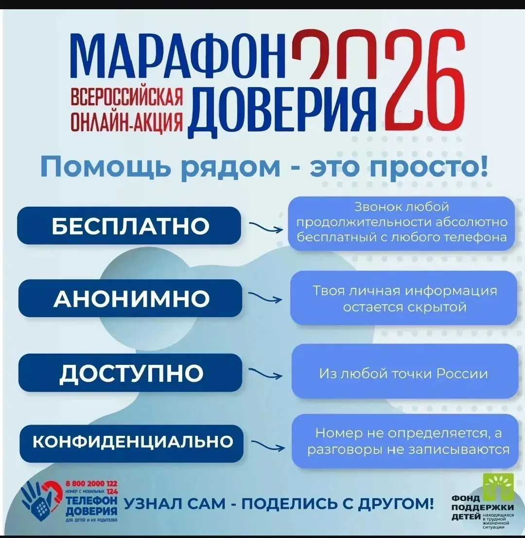 Марафон доверия.