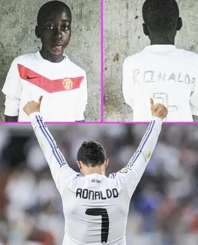 🇨🇮 Когда-то Ян Диоманде написал фамилию Ronaldo и его номер на спине поддельной футболки Манчестер