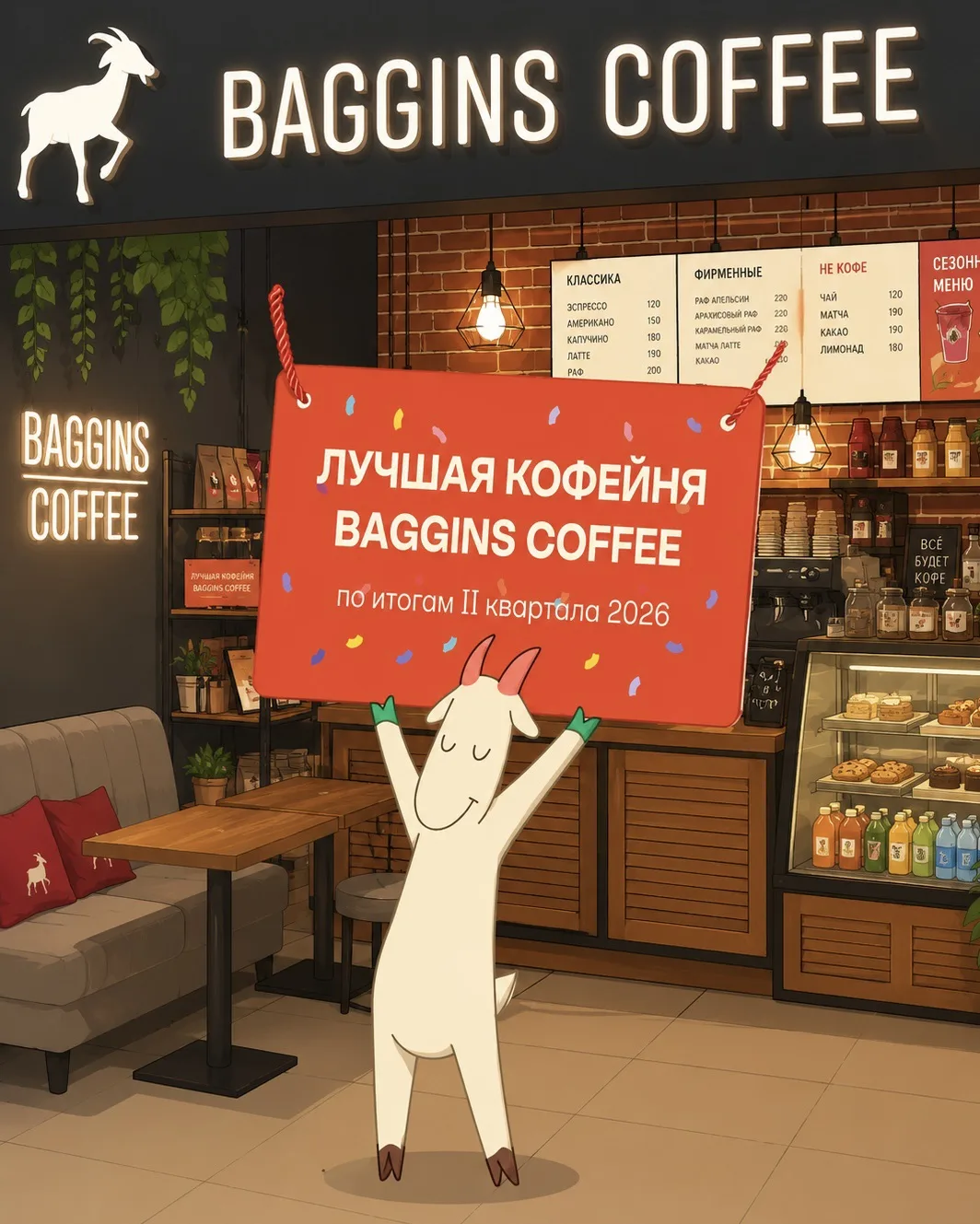 ☕️ ЛУЧШАЯ КОФЕЙНЯ СЕТИ BAGGINS COFFEE — В ГУЛЛИВЕРЕ