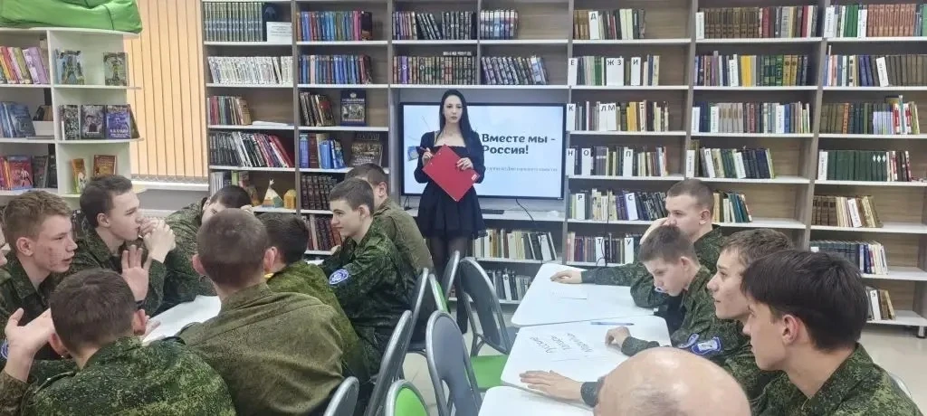 Воспитанники Бриньковского казачьего кадетского корпуса присоединились ко Всероссийской акции и стал