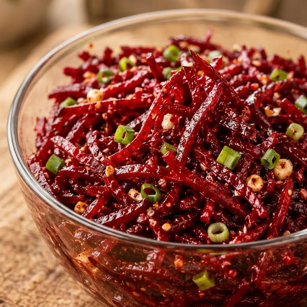 Одна тарелка - и все просят рецепт! Свёкла по-корейски за 10 минут 🥗🔥