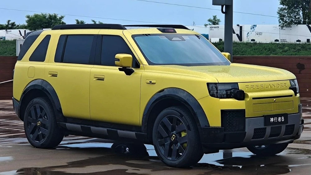 Новый гибридный кроссовер Freelander 8 от совместного предприятия Jaguar Land Rover и C...