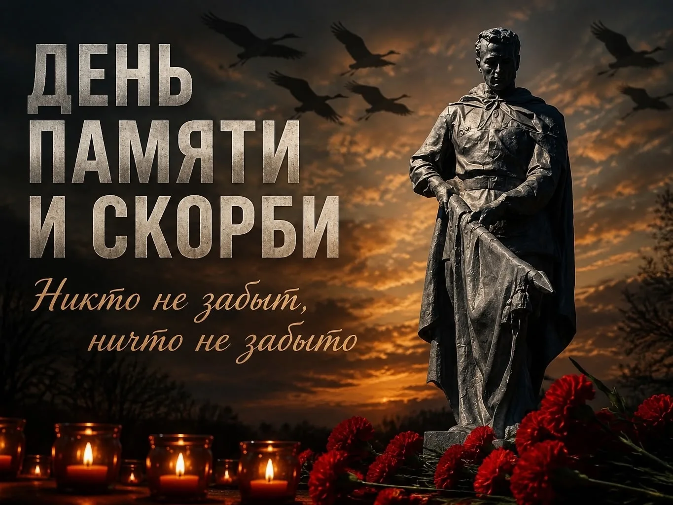 🕯️ 22 июня — День памяти и скорби

В 1941 году в этот день началась Великая Отечественная война — о