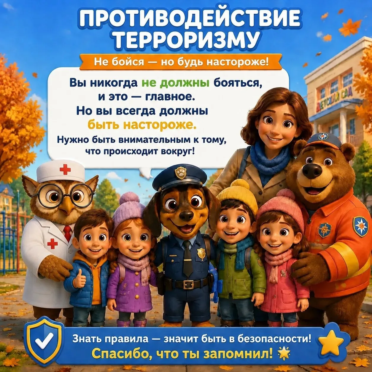 «Безопасность — это не страшно, а важно!»