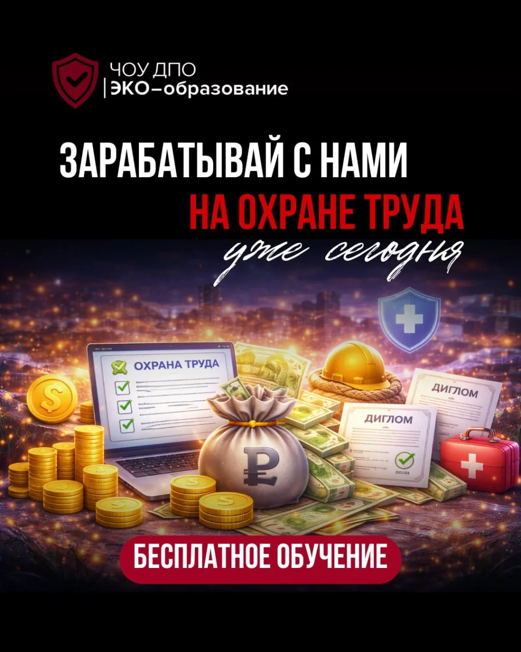 🔒 Зарабатывай вместе с нами уже сегодня!