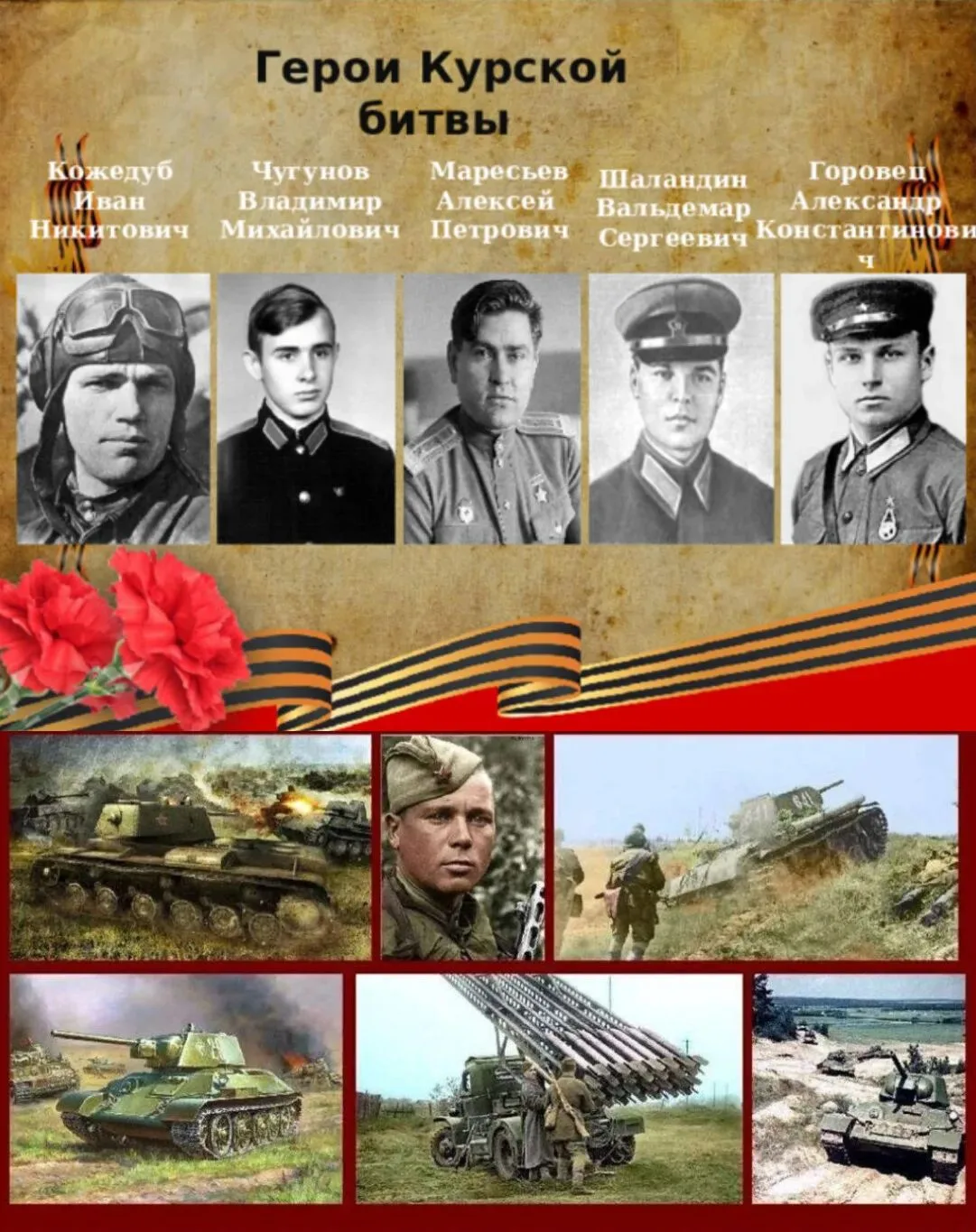 23 августа празднуется День разгрома советскими войсками немецко-фашистских войск в Кур...