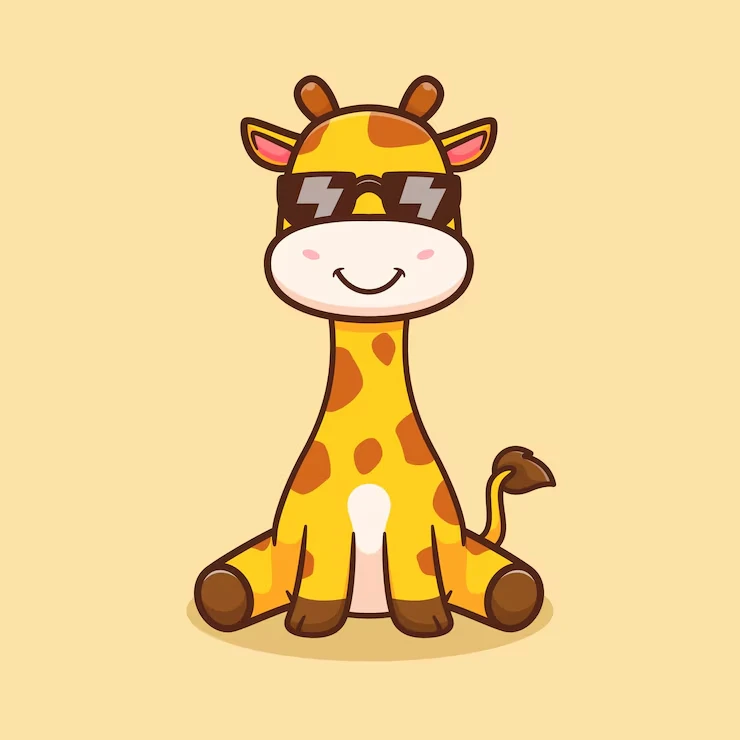 🦒 А ты знала, что у жирафа столько же шейных позвонков, сколько у тебя?