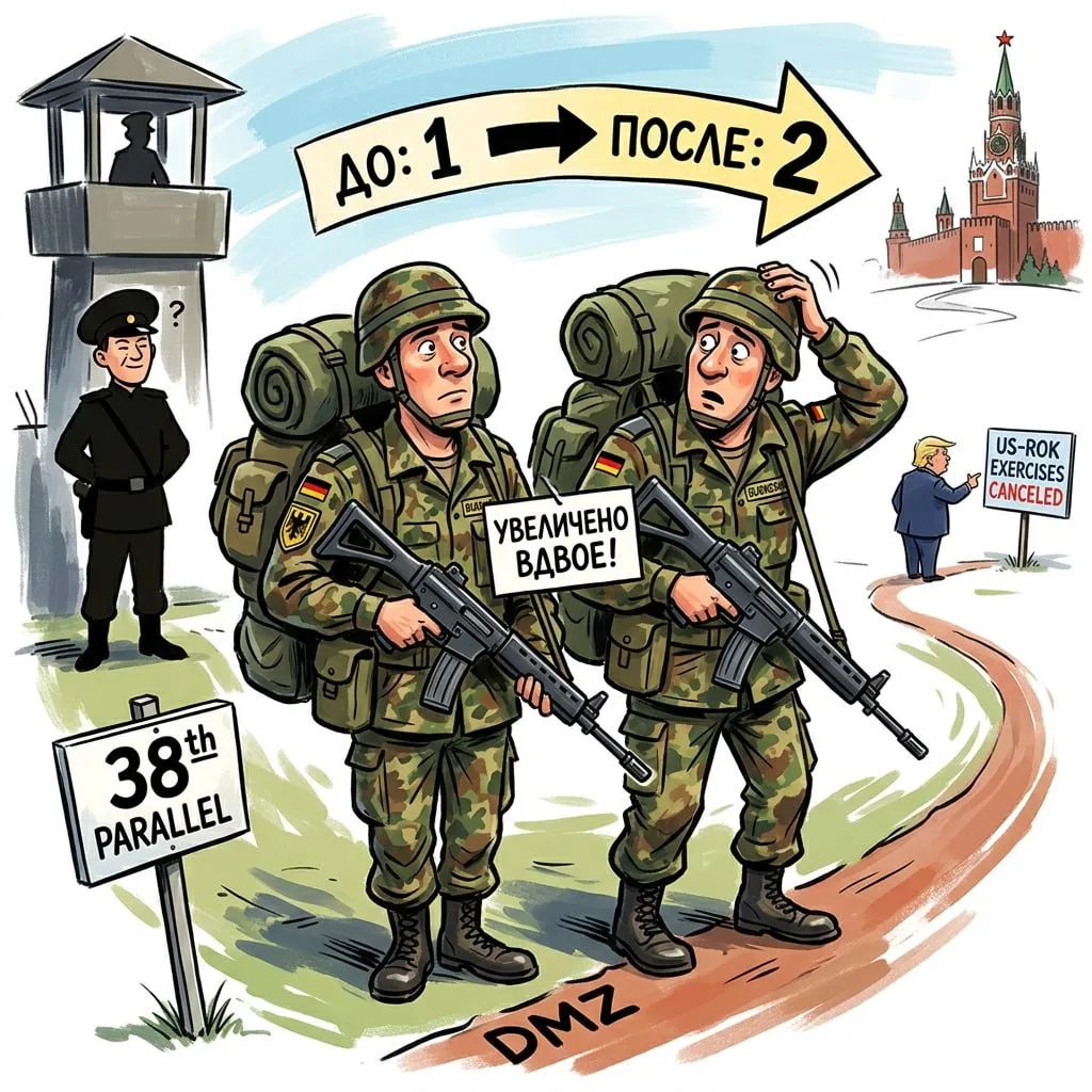 👁️‍🗨️Bild со ссылкой на Минобороны Германии сообщает, что Германия ровно вдвое увелич...