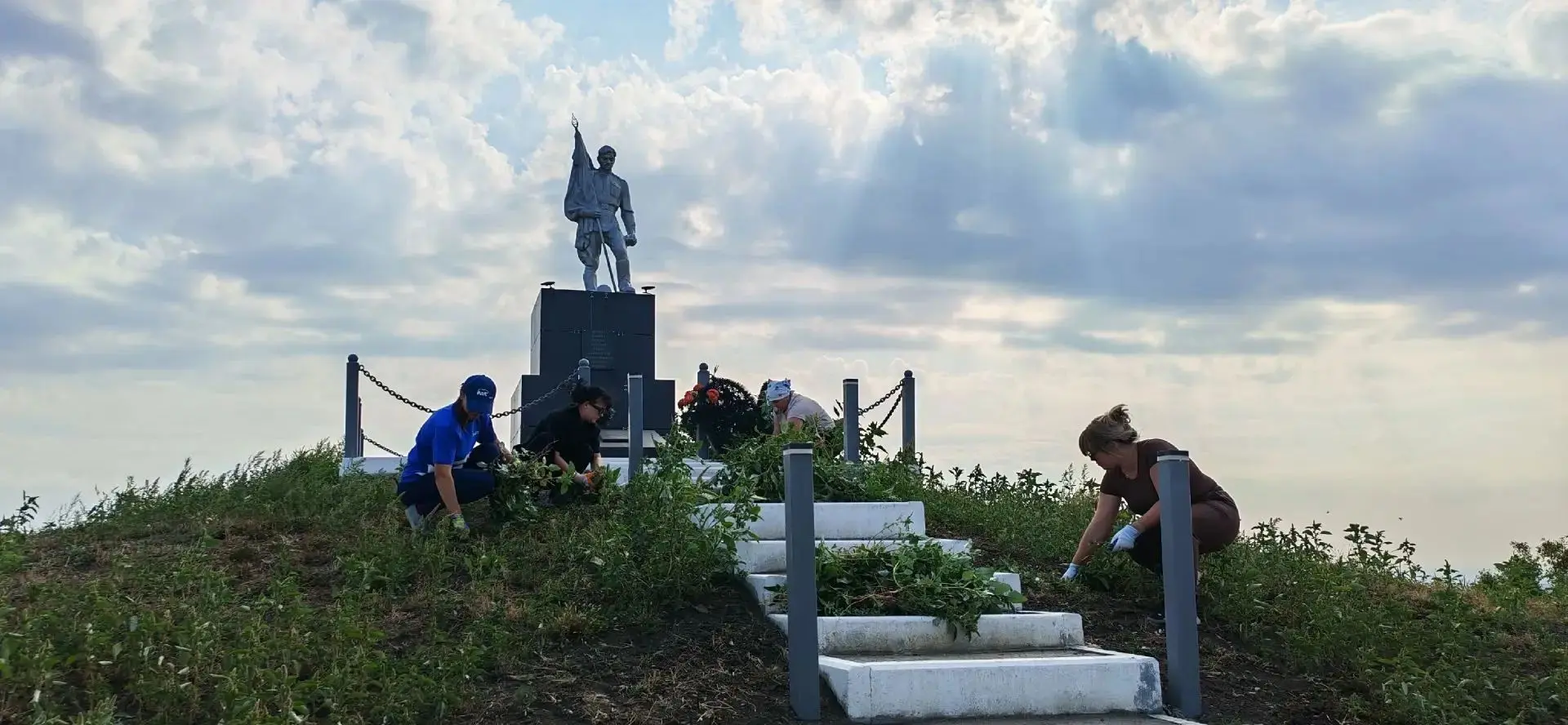 ⭐Поклон героям: благоустройство памятных мест