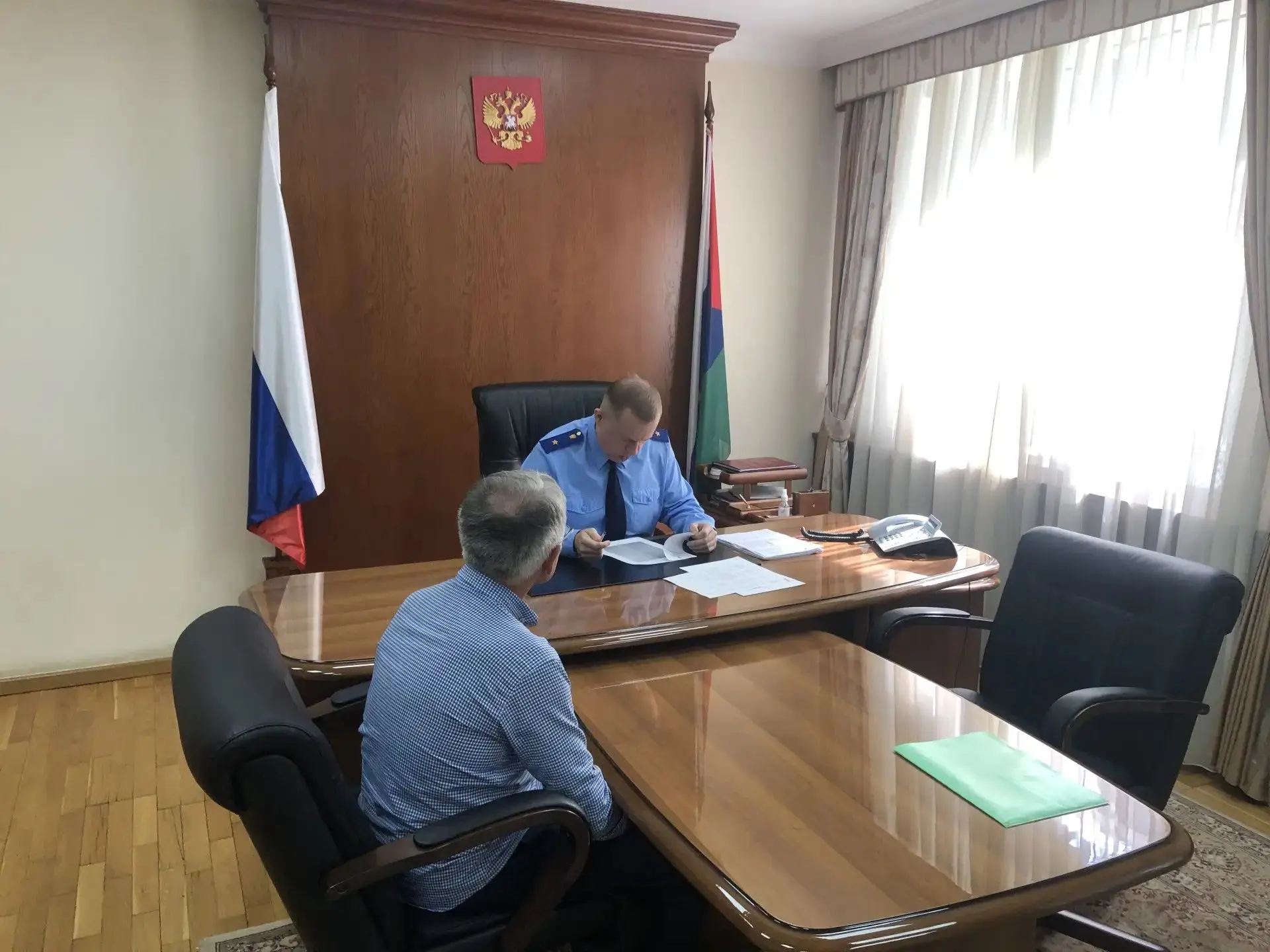 🔷Сегодня прокурор Тюменской области Александр Попов провел прием граждан в приемной Президента Росс